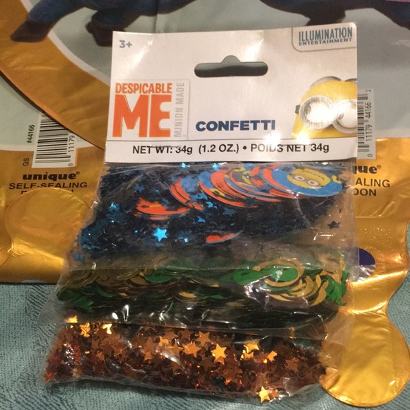 Despicable ME 2 NEW Mylar 18” Balloons+DM Confetti - Picture 2 of 7